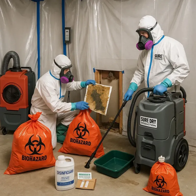 Contaminated Water Handling Protocols process in Surry County, NC