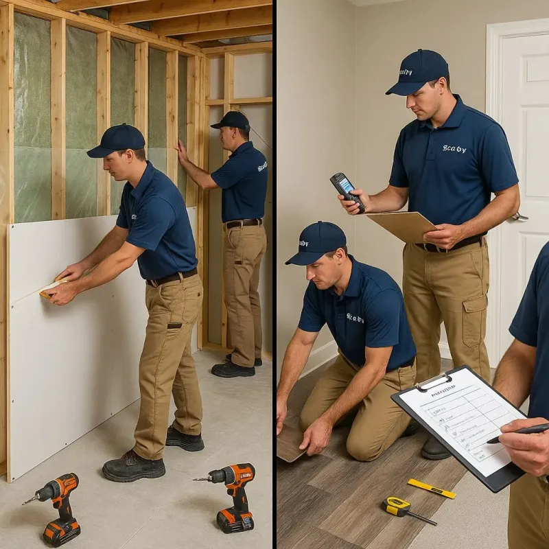 Repairs and Reconstruction process in Surry County, NC