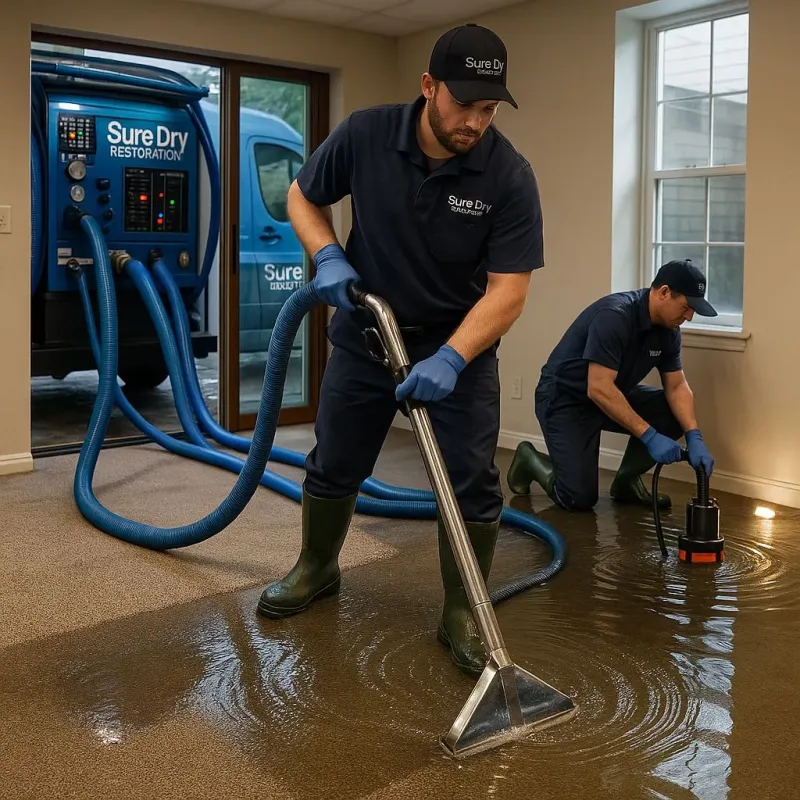 Water Extraction and Removal process in Surry County, NC